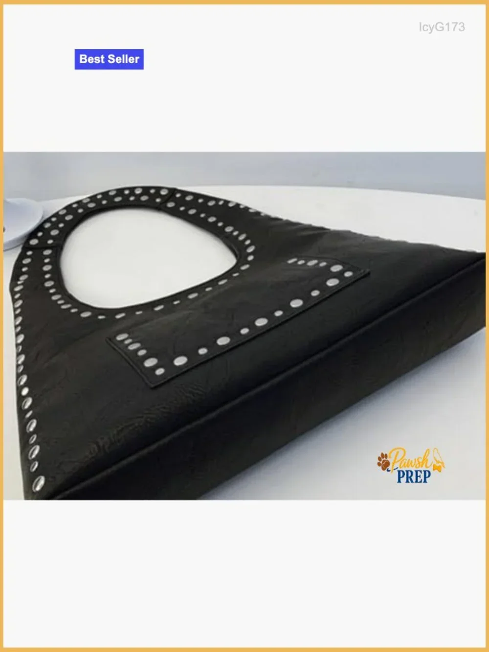 Vintage Studded PU Leather Hobo Shoulder Bag Tote Purse Punk